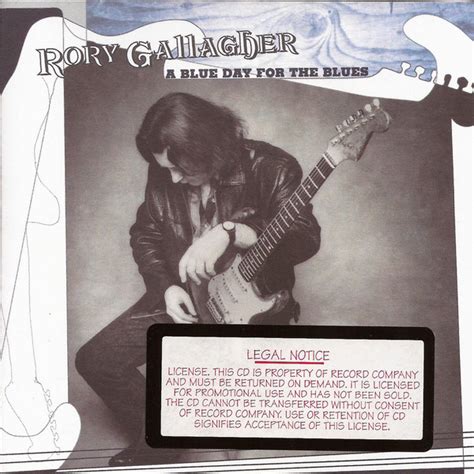 Rory Gallagher A Blue Day For The Blues 1995 Cd Discogs