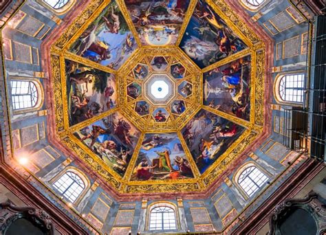 Interiors Of Medici Chapel Florence Italy Editorial Stock Photo