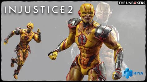 Injustice 2 Reverse Flash Action Figure By Hiya Toys Youtube