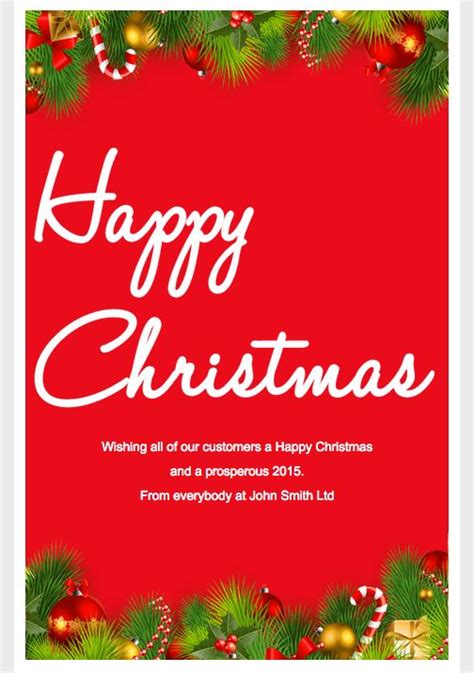 Christmas Email Design Templates Free