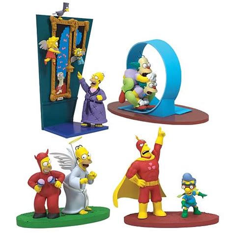 The Simpsons Action Figures Series 2 Case Mcfarlane Toys