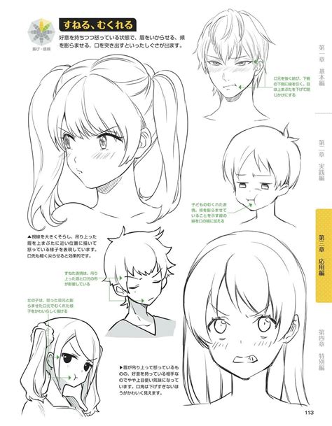 Pin by 엠제이 on Anime manga tutorial Face drawing Anime drawings