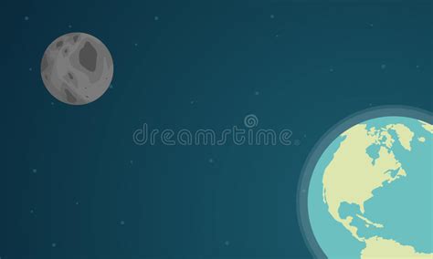 Collection Stock Of World On Space Design Stock Vector Illustration