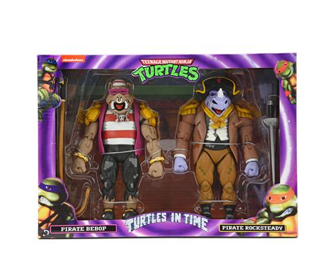 Tmnt Turtles In Time In Packaging Photos For The Pirate Bebop And