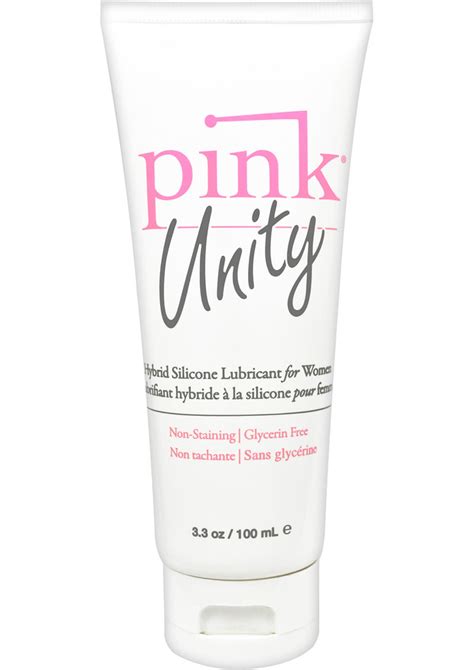 Pink Unity Hybrid Silicone Lubricant For Women 3 3 Ounce Tube Wholesale Adult Toys