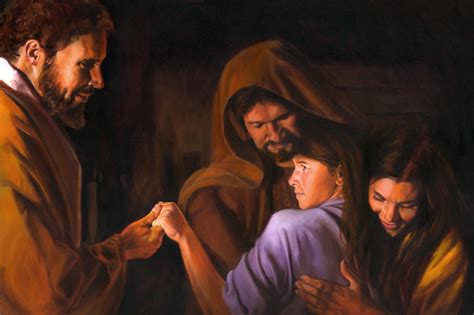 Christ Healing The Daughter Of Jairus Lester Yocum Uplifting Arts