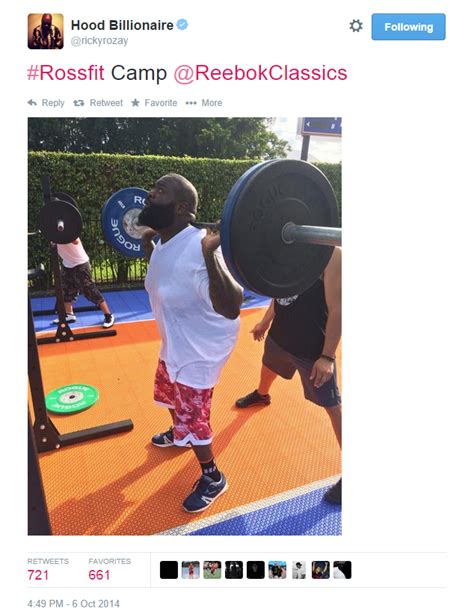 Rossfit Rick Ross Lifting Weights And Dropping Pounds 939 Wkys