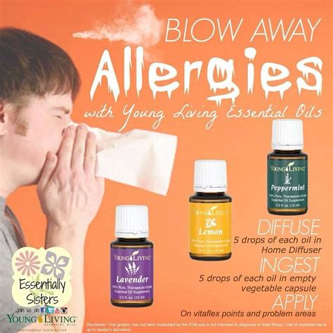 Allergies Essential Oils Herbs Essential Oils Allergies Young