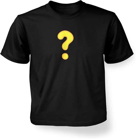 Quest Question Mark Kids T Shirt Uk Clothing
