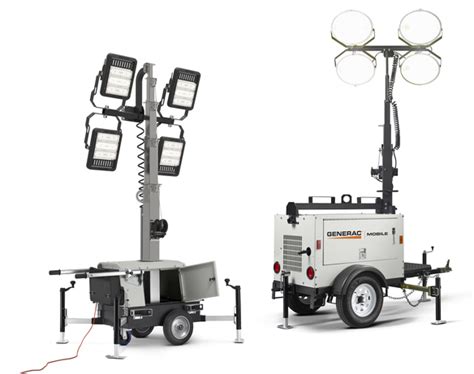 Portable Light Towers With Generator Shelly Lighting