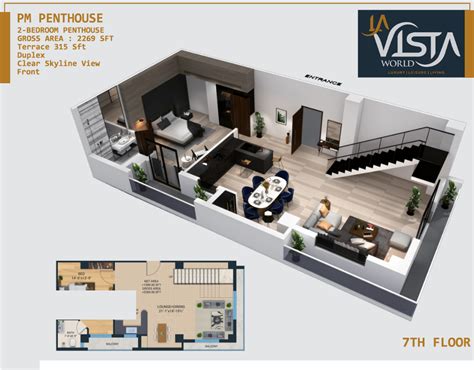 Penthouse Floor Plans La Vista World Luxury Leisure Living