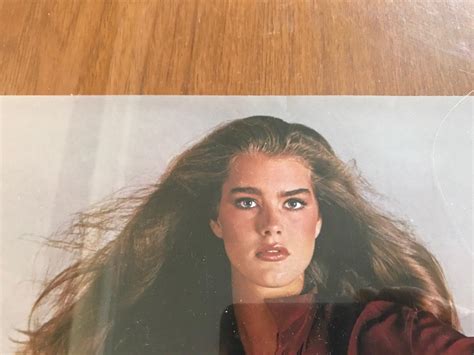 Vintage Brooke Shields Calvin Klein Jeans Authentic Advertising Poster 1910680174