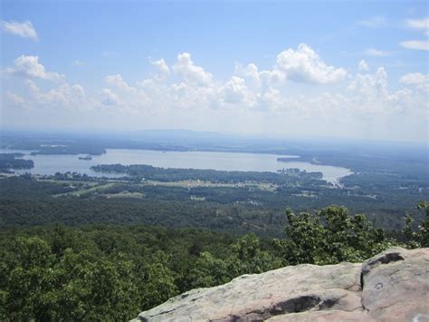 View Of Weiss Lake From The Rock Village In Centre Alabama Taken By