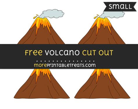 Volcano Cut Out Small