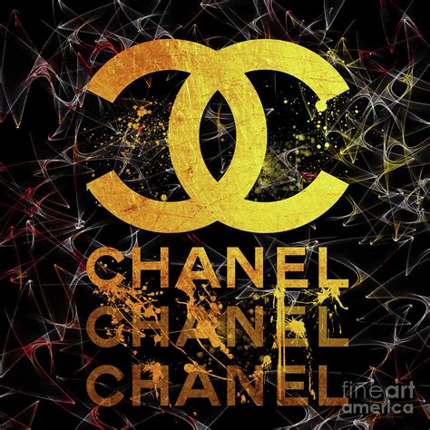Coco Chanel Logo 284 Digital Art By Prar Kulasekara