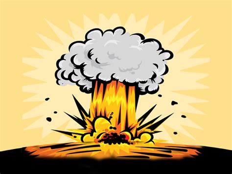 Nuclear Explosion Cartoon Clipart Best