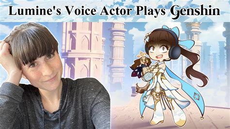 Lumine Paimon And Qiqis Voice Actors Play Genshin Impact Ft Corina Boettger And Christie Cate