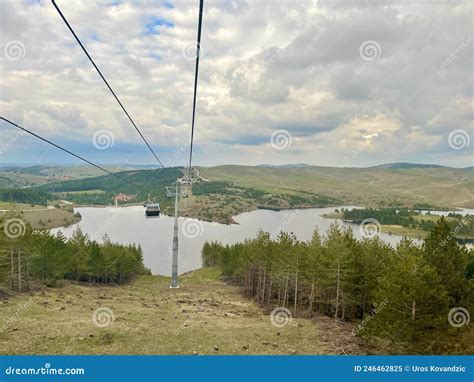 Lake At Zlatibor Mountain Stock Image Image Of Serbia 246462825