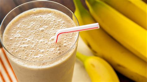 How To Make Banana Smoothie For Potassium And Protein With The Creamy
