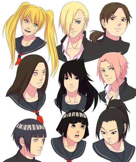 Naruto Gender Bender Favourites By Naokoelric2250 On Deviantart