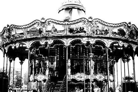 Vintage Paris Carousel Photograph By Georgia Fowler Fine Art America