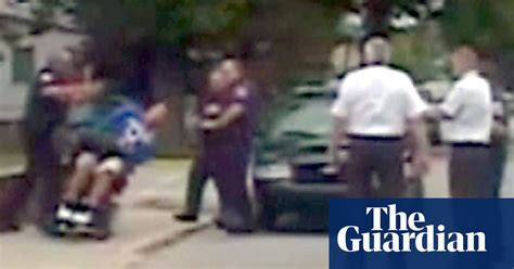 Police Officer Pushes Over Man In Wheelchair Video Us News The
