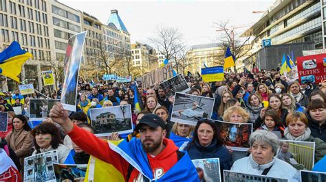Frankfurt Solidarisch Mit Der Ukraine