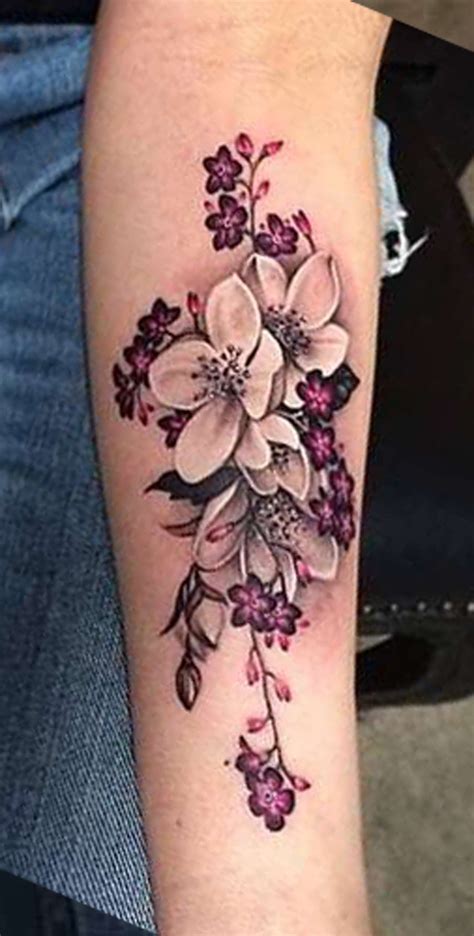 Flower Forearm Tattoo Designs For Women Viraltattoo