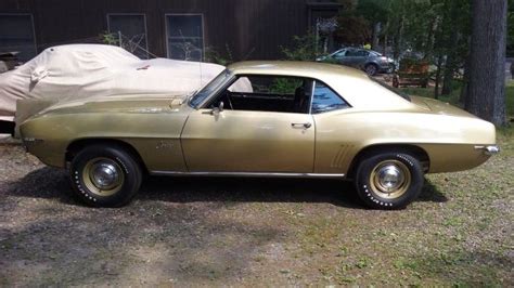 Olympic Gold 1969 Camaro Lm1 Barn Finds