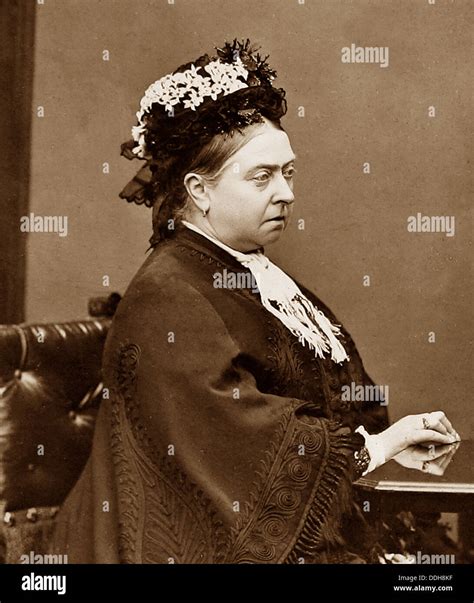 Queen Victoria Victorian Period Stock Photo Royalty Free Image