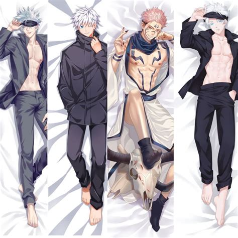 Jujutsu Kaisen Dakimakura Anime Pillow Case Otaku Hugging Body Cushion