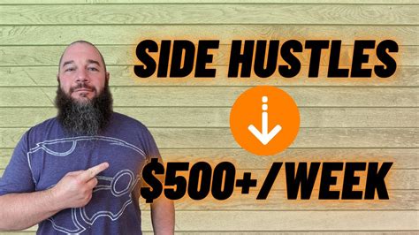 7 best side hustles to start today youtube