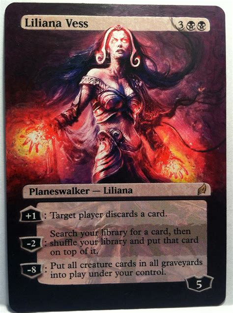 Liliana Vess Extended Art By Laineyelaina On Deviantart