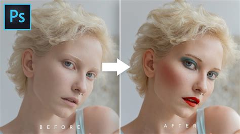 how to add makeup in photoshop makeup photoshop tutorial photoshop tutorial free action