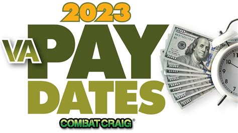 2023 Va Disability Pay Dates Va Payment Schedule Youtube