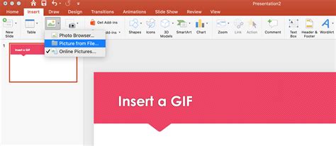 How To Add A GIF In PowerPoint