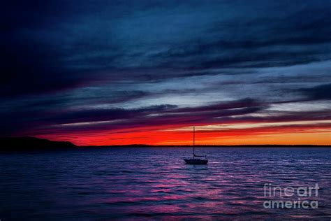 Sunset Over Bellingham Bay Photograph By Paul Conrad Pixels