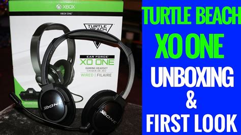 Turtle Beach Xo One Gaming Headset Unboxing Youtube