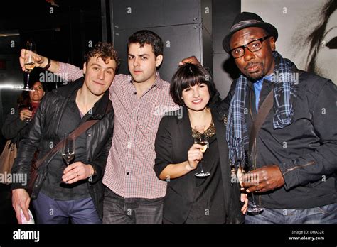 Jason Rabinowitz Jacob Colin Cohen Jemima Rooper And Trevor Laird Party Celebrating First