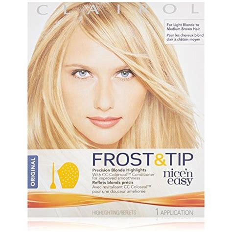 Clairol Nicen Easy Permanent Hair Dye Frost And Tip Hair Highlights Hair Color Pack Of 3