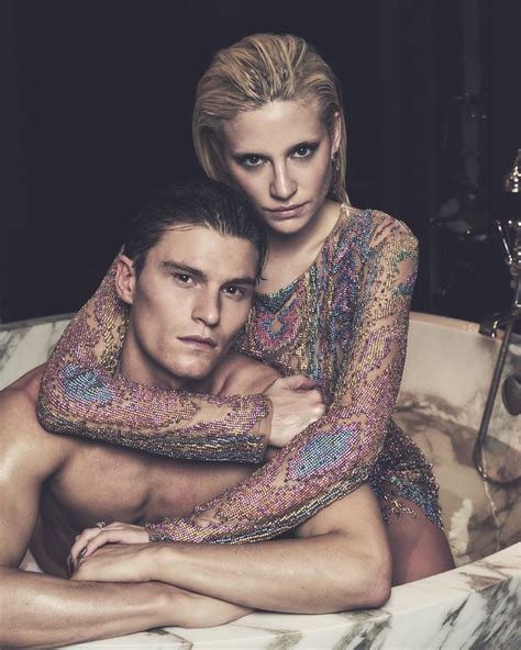 Pixie Lott and fiancé Oliver Cheshire STRIP off for steamy magazine shoot ahead of wedding
