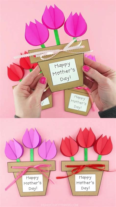 Mothers Day Flower Pot Craft Easy T For Kids To Make For Mom