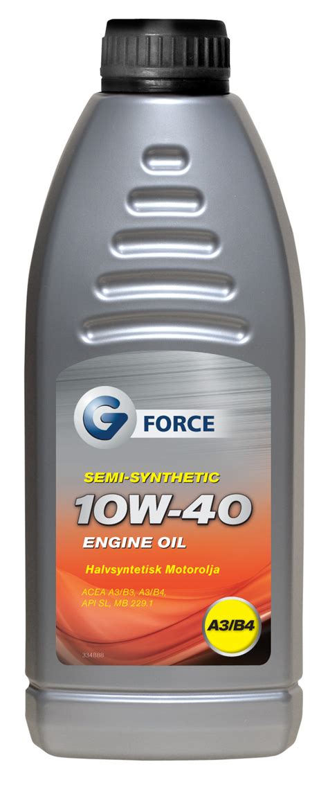 Engine Oils G Force Gfa101 10w 40 Semi Synthetic Engine Oil 1l