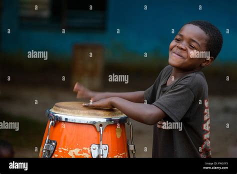 African Children Playing Drum Hi Res Stock Photography And Images Alamy