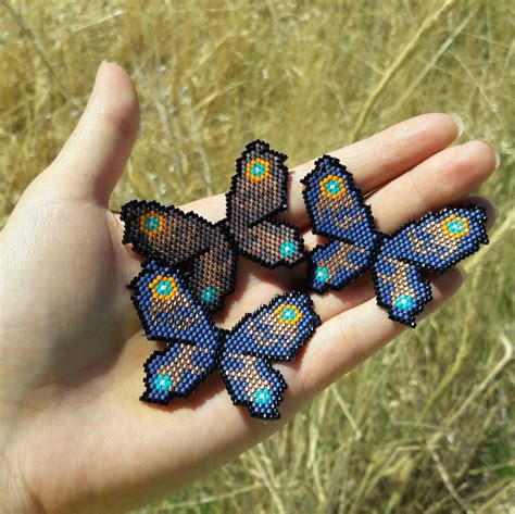 Miyuki Butterfly Collares Y Pulseras Punto Ladrillo Bisuteria