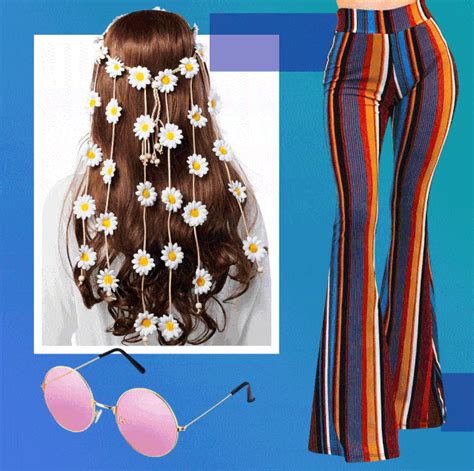 Get the tutorial at brit & co. 15 Best Hippie Costume Ideas for 2019 - Cool Hippie Halloween Costumes