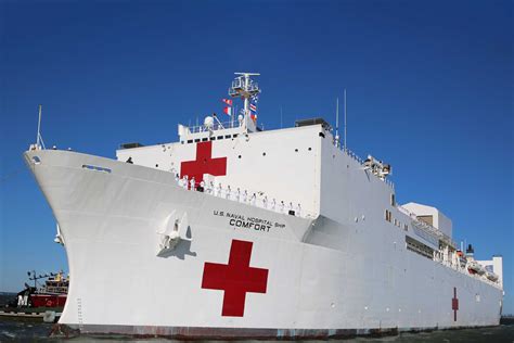 Us Embassy Refutes Claims That Navy Hospital Ship Came To Cause Harm To