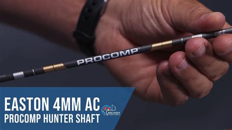 Easton 4mm Ac Procomp Hunter Shaft Youtube