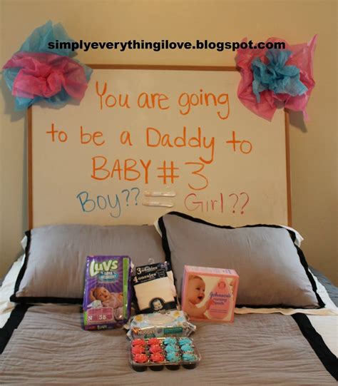 How to surprise your husband with your pregnancy? Simply Everthing I Love...: Pregnancy Announcement Ideas