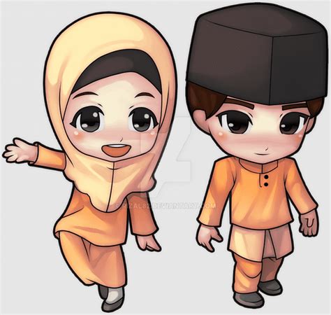Greater Indonesia Muslim Boy Baju Melayu Malays Baju Kurung